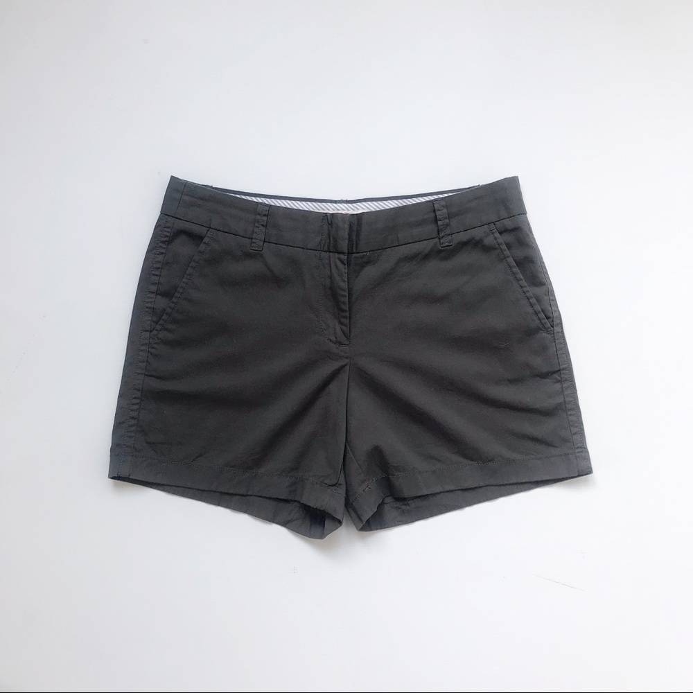 J C R E W • 5 Inch Chino Shorts in Charcoal
